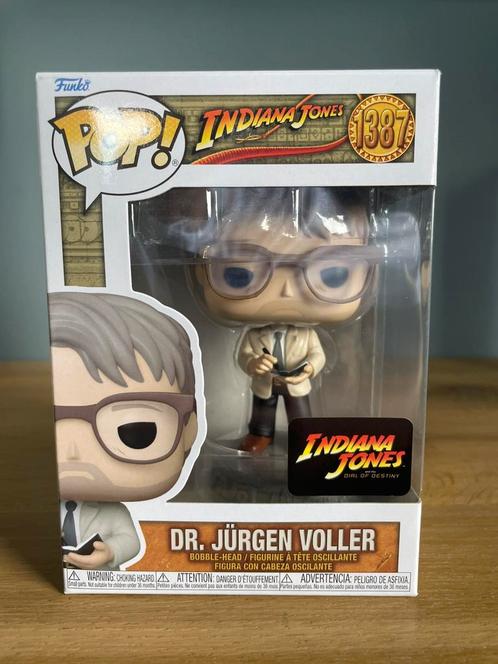 Funko Pop DR. Jürgen Voller, Indiana Jones, Verzamelen, Poppetjes en Figuurtjes, Zo goed als nieuw, Ophalen of Verzenden