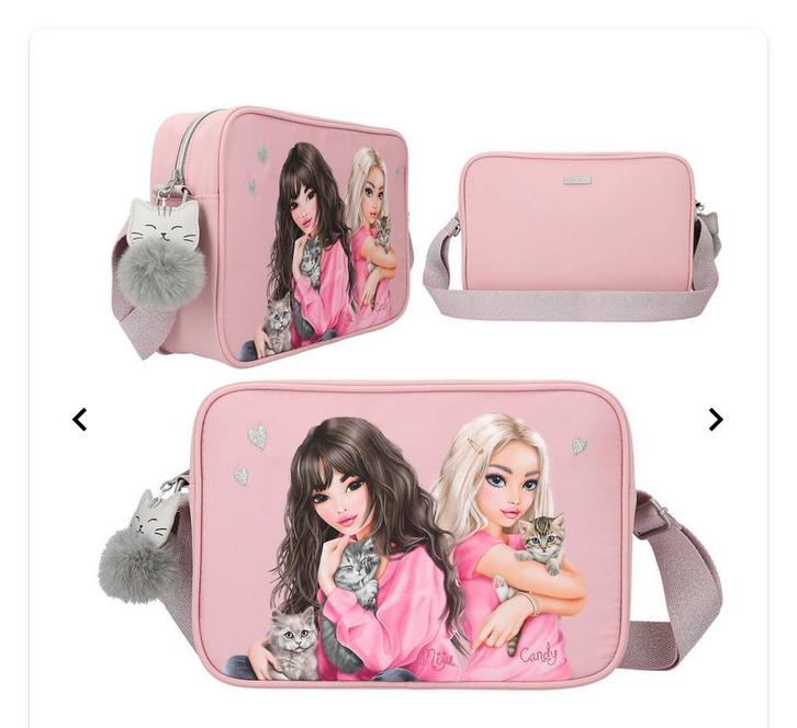 TOPModel Kat Schoudertas nieuw, Sieraden, Tassen en Uiterlijk, Tassen | Damestassen, Nieuw, Schoudertasje, Roze, Ophalen of Verzenden