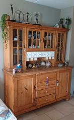 Prachtige grenenhouten buffetkast, Ophalen, Gebruikt, Met deur(en), Klassiek