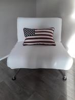 Verstelbare Deense fauteuil, Ophalen, Gebruikt, 75 tot 100 cm, 75 tot 100 cm