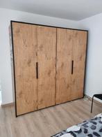 Kledingkast lofty donker eiken, Ophalen, Zo goed als nieuw, 50 tot 75 cm, 200 cm of meer