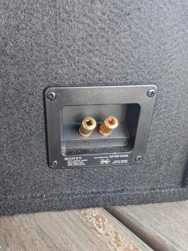 Sony Xplod Versterker en Subwoofer Set - 1800w, Auto diversen, Autospeakers, Gebruikt, Ophalen