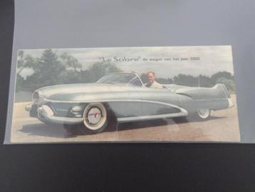 NL Ford "Le Sabre" - de wagen van het 2000 / Folder beschikbaar voor biedingen