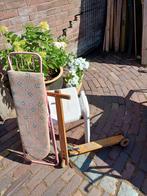 Strijkplank en houten step ophalen, Antiek en Kunst, Antiek | Speelgoed, Ophalen of Verzenden