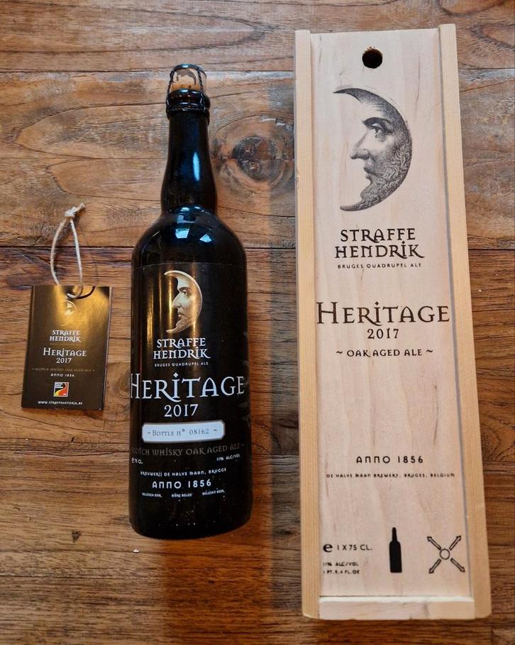 Straffe Hendrik Heritage 2017 - Limited Edition, Verzamelen, Biermerken, Zo goed als nieuw, Flesje(s), Overige merken, Ophalen