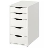 IKEA Alex ladekast wit - 36x70cm, Huis en Inrichting, Kasten | Ladekasten, Ophalen, 5 laden of meer, Zo goed als nieuw, Minder dan 100 cm