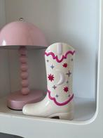 Keramieken vaasje / decoratie cowboylaars, Huis en Inrichting, Ophalen, Zo goed als nieuw