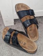 Zwarte Birkenstock Arizona Sandalen - Maat 38, Kleding | Dames, Schoenen, Ophalen of Verzenden, Gedragen, Zwart, Slippers
