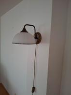 2x Wandlamp - Doorsnee 20cm, Ophalen, Gebruikt, Glas, Klassiek