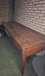 Grote antieke eiken sidetable bijna 2 meter breed, Antiek en Kunst, Ophalen