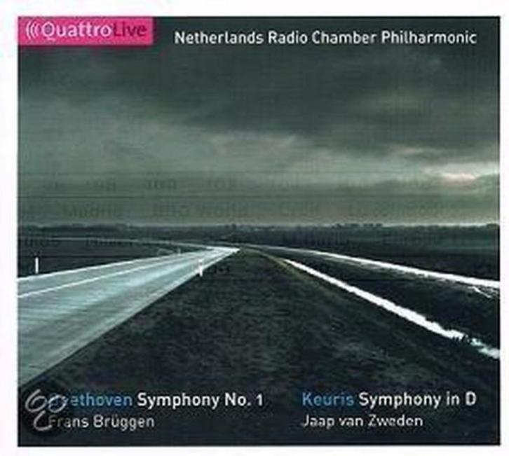 Beethoven: Symhony No. 1 - Keuris: Symhony in D, Cd's en Dvd's, Cd's | Klassiek, Zo goed als nieuw, Orkest of Ballet, Classicisme