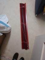 luxaflex 1.50m rood, 100 tot 150 cm, Zo goed als nieuw, Rood, 50 tot 100 cm