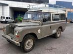 Land Rover 109, oldtimer, 9 zitplaatsen, 100% origineel, Auto's, 2286 cc, Land Rover, Zwart, Bruin