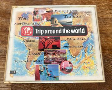 CD Trip Around the Wordl dubbel CD beschikbaar voor biedingen