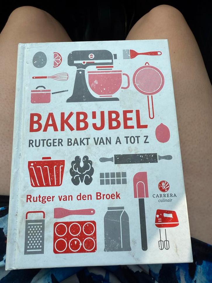 De Bakbijbel - Rutger bakt van A tot Z, Boeken, Kookboeken, Gelezen, Taart, Gebak en Desserts, Europa, Ophalen