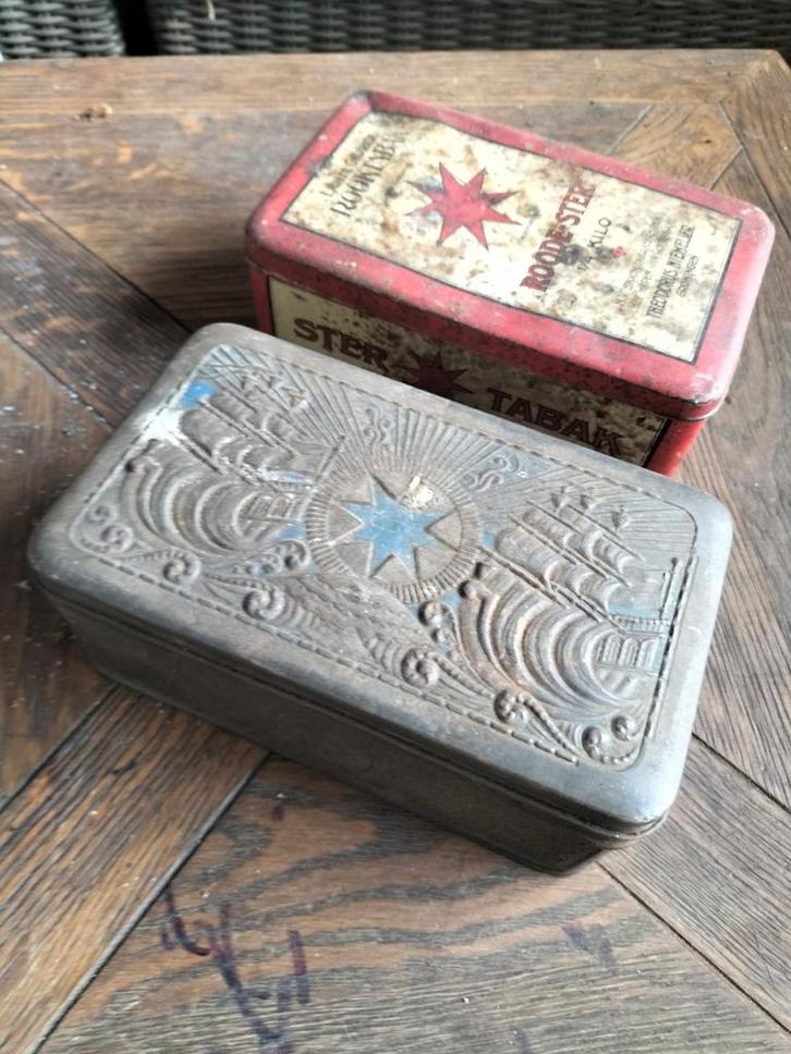 Vintage Blikken, Verzamelen, Blikken, Gebruikt, Overige, Overige merken, Ophalen of Verzenden