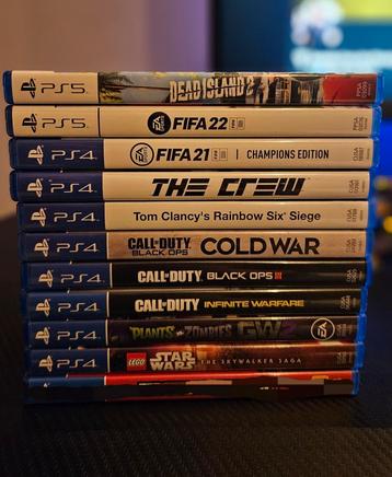 Playstation 4/5 spellen beschikbaar voor biedingen