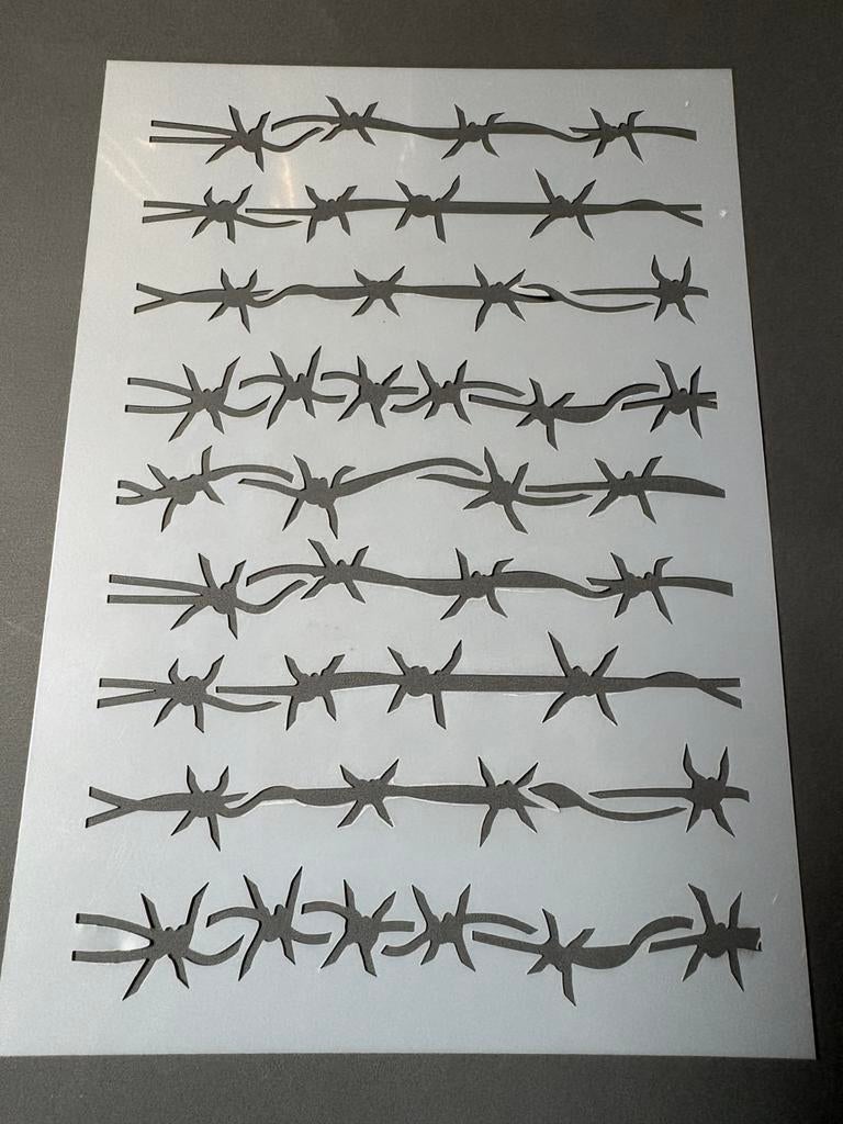 Ddbd mask stencil a5 nummer 7, Ophalen of Verzenden, Zo goed als nieuw, Overige thema's, Pons of Mal