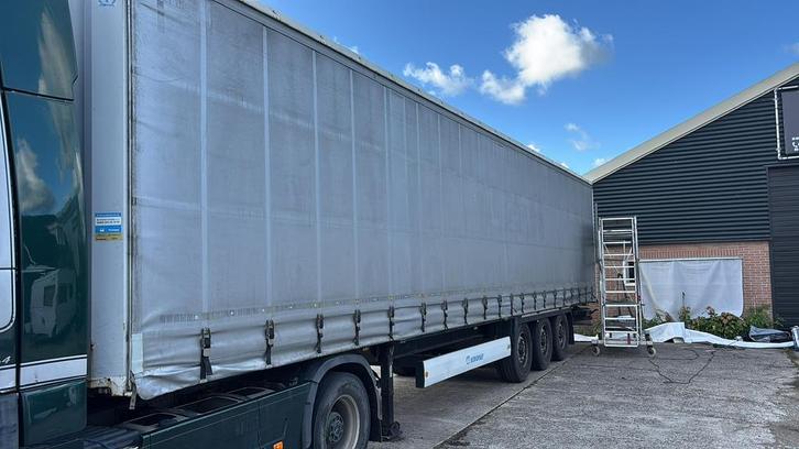 Oplegger krone zeiltrailer huif, Auto diversen, Aanhangers en Bagagewagens, Gebruikt, Ophalen of Verzenden