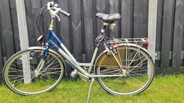 Mooie dames Koga Miyata Forest Lady zilver/blauw beschikbaar voor biedingen