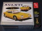 Bouwdoos 1963 Studebaker Avanti 3n1 AMT, Overige merken, Auto, Groter dan 1:32, Nieuw