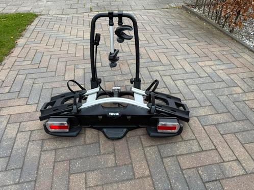 Thule VeloCompact 925, Auto diversen, Fietsendragers, Zo goed als nieuw, Trekhaakdrager, 2 fietsen, Brede banden, Ophalen of Verzenden