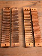 Sigarenplank, 2 stuks met 2 sigaren, Antiek en Kunst, Ophalen