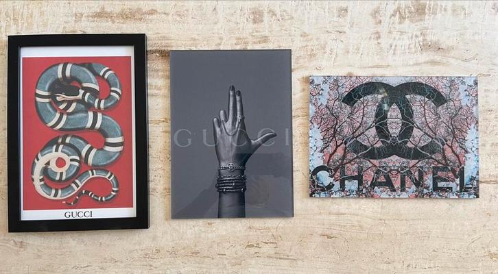 Gucci en Chanel showmodel sterk in prijs verlaagd, Antiek en Kunst, Kunst | Schilderijen | Modern, Ophalen of Verzenden