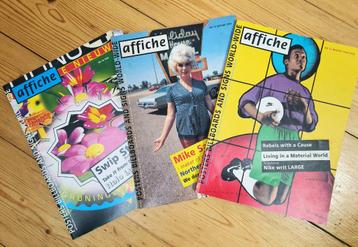 3 Internationale poster magazines  - Affiche  beschikbaar voor biedingen