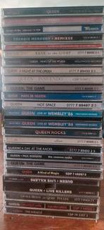 Queen cd collectie 25 stuks. En 2 dvd's, Ophalen of Verzenden, Gebruikt, Pop