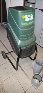 hakselaar tuin hout, Tuin en Terras, Hakselaars, Ophalen of Verzenden, Gebruikt, Elektrisch, Black & Decker