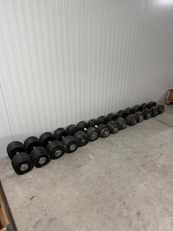 Dumbells 42 t/m 60 kg / halters/ halterset/ dumbellrek/ beschikbaar voor biedingen