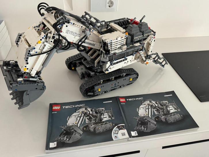 Liebherr R9800 Graafmachine, Kinderen en Baby's, Speelgoed | Duplo en Lego, Zo goed als nieuw, Lego, Complete set, Ophalen