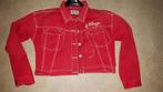 retro oversized jack rood, Maat 38/40 (M), Gedragen, Rood, Chicago