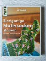 "Einzigartige Motivsocken stricken"- boek over sokken breien, Breien en Haken, Ophalen of Verzenden, Zo goed als nieuw, Charlotte Stone alias @stoneknits