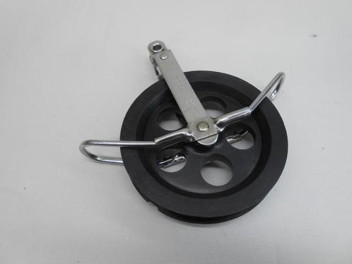 Grootschootblokken, enkelschijfs, 8 - 12 mm lijn, 2 stuks, Watersport en Boten, Accessoires en Onderhoud, Gebruikt, Lijn of Blok