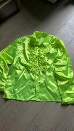 Fluor blouse geel mt 56, Ophalen of Verzenden, Zo goed als nieuw, Carnaval