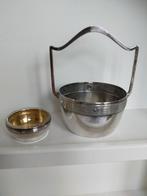 WMF verzilverde Suikerpot en zoutbakje circa 1910-1925, Antiek en Kunst, Ophalen of Verzenden