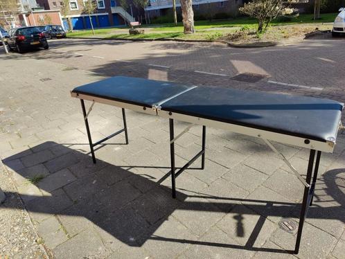 Inklapbare behandel/massagetafel incl. accessoires, zgan., Sport en Fitness, Massageproducten, Zo goed als nieuw, Massagetafel