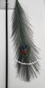 Kattenspeelgoed   " Speelhengel met pauwen veer  "  NIEUW!, Ophalen of Verzenden, Nieuw, Speelhengel
