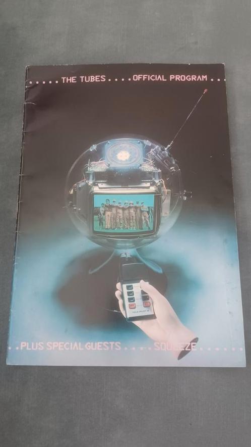 1979 The Tubes official Program + kennismaking Squeeze, Cd's en Dvd's, Vinyl | Rock, Zo goed als nieuw, Poprock, Ophalen of Verzenden