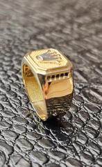 Prachtige Rolex 14k gouden ring, Heer, Nieuw, Ophalen of Verzenden, 17 tot 18