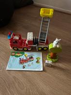lego duplo brandweer, Kinderen en Baby's, Speelgoed | Duplo en Lego, Ophalen of Verzenden, Zo goed als nieuw, Duplo