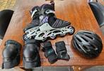 !ZGAN! Inline skates (set) K2 maat 42 (valt als 40)Helena 90, Ophalen of Verzenden, Zo goed als nieuw, Bescherming, K2