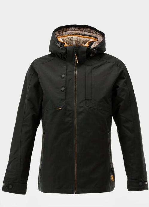 PME Legend Jas Snowpack Icon 2.0 Zwart XXXL, Kleding | Heren, Jassen | Winter, Zo goed als nieuw, Overige maten, Zwart, Ophalen of Verzenden