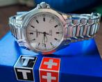 Tissot pr 100 sport zgan full set, Ophalen of Verzenden, Zo goed als nieuw, Zwart, Jongen of Meisje