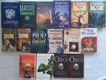 Fantasy (28x) Felten Furey Maryson McCaffrey Tolkien Weis&H beschikbaar voor biedingen