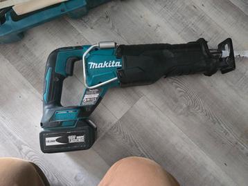 Makita recipro zaag 18 volt type djr287 200 euro nw  beschikbaar voor biedingen