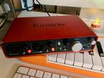 Focusrite Scarlett 2i4 (1st Gen), Ophalen of Verzenden, Gebruikt, Extern, Focusrite