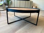 Houten salontafel, sanders wonen, Huis en Inrichting, Gebruikt, 100 tot 150 cm, Minder dan 50 cm, Rechthoekig